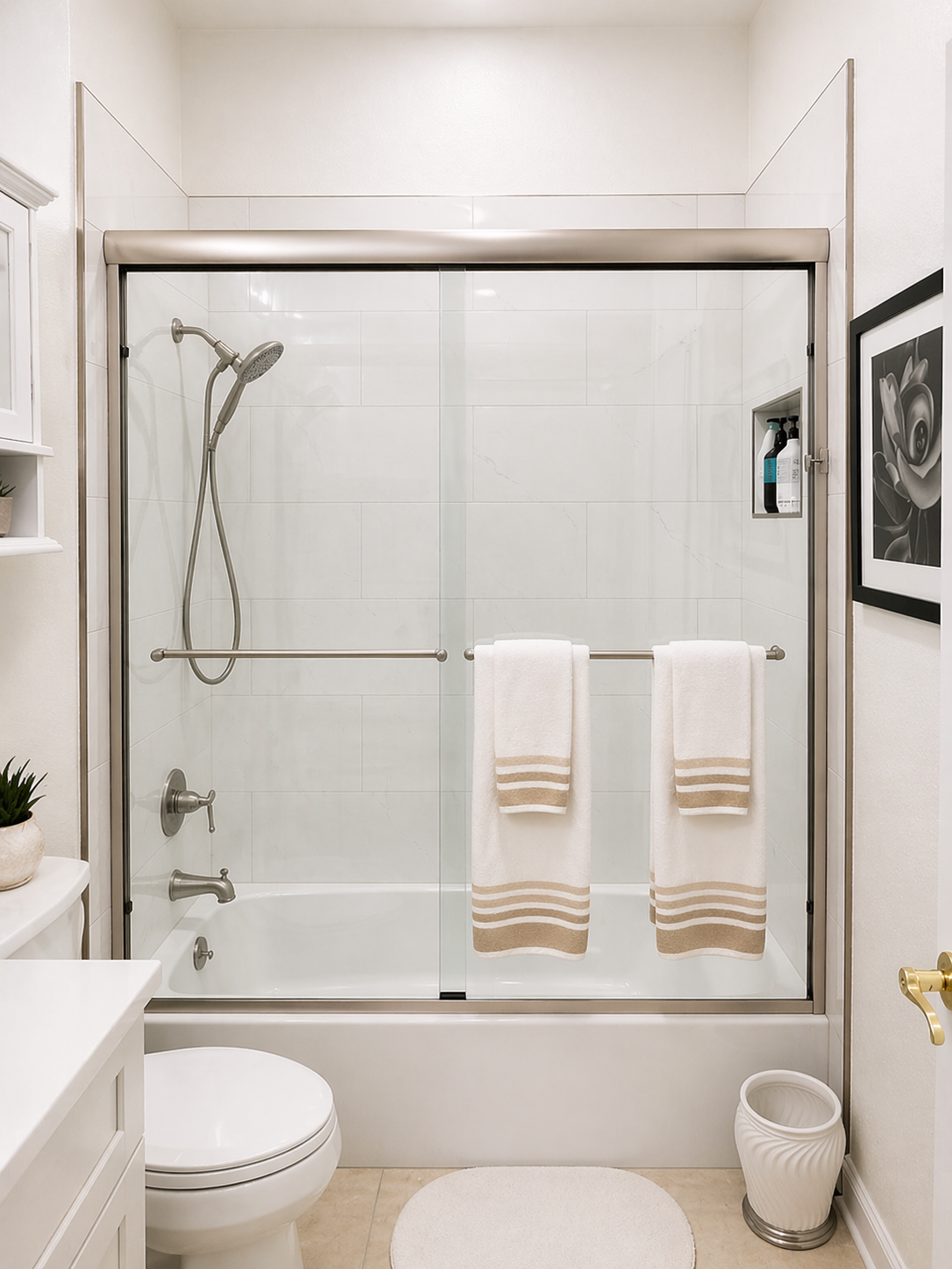 Guest bathroom remodel South Tampa