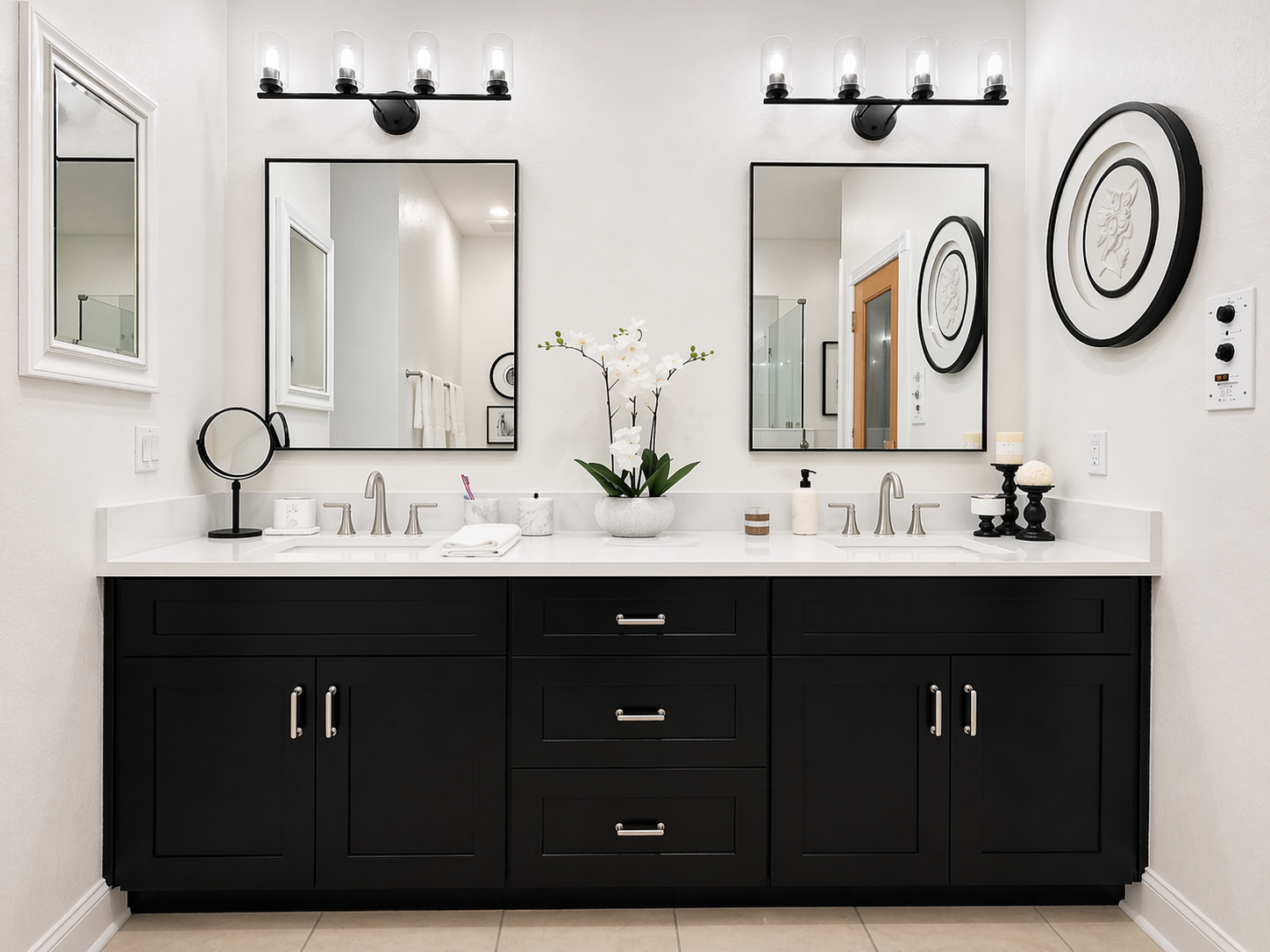 Bathroom vanity remodel South Tampa